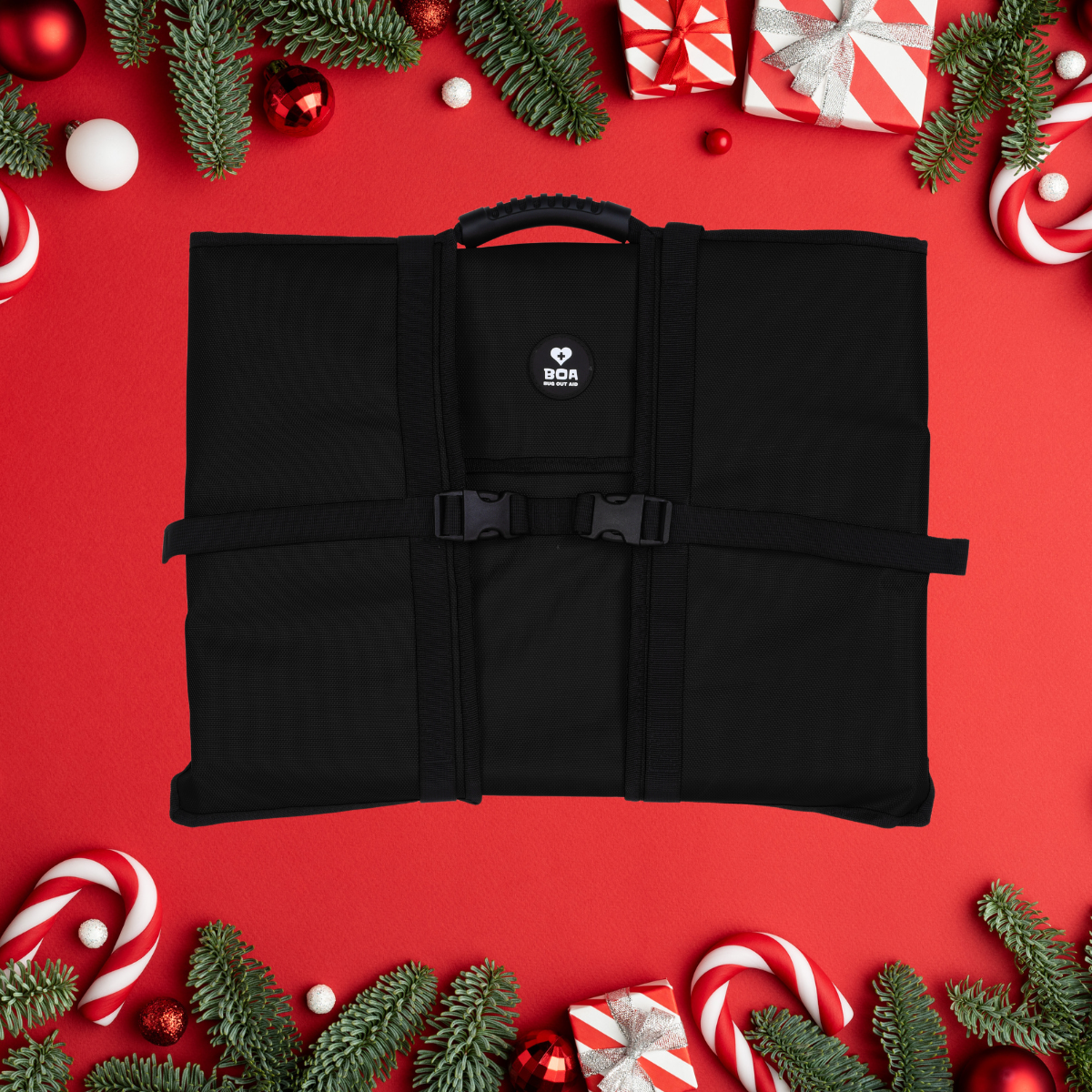 Black-BOA Foldable First Aid & Multipurpose Organizer Bag 40% OFF Use Code