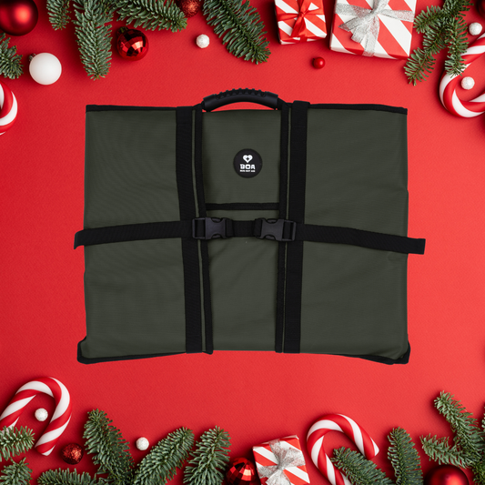 Army Green-BOA Foldable First Aid & Multipurpose Organizer Bag 40% OFF Use Code