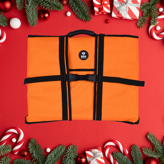 Orange-BOA Foldable First Aid & Multipurpose Organizer Bag 40% OFF Use Code